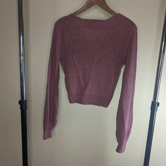 Dusty Pink Ardene Sweater - Picture 4 of 6